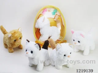 B/O Plush Cat Set(not included 2*AA)
