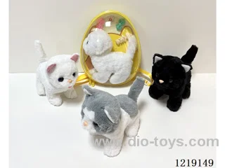 B/O Plush Cat Set(not included 2*AA)