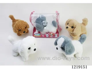 B/O Plush Dog Set(not included 2*AA)