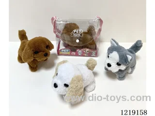 B/O Plush Dog Set(not included 2*AA)