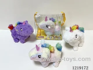 B/O Plush Unicorn Set(not included 2*AA)