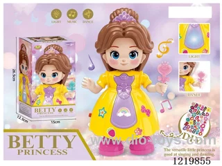 B/O dancing princess W L/M not included 3*AA