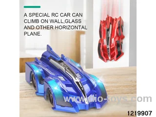 wall-climbing vehicle with light