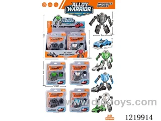 Alloy Sports Car Transformer 8PCS