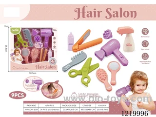 Soft Gel Play House Hairdressing Set