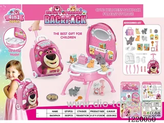 pet set 4 in 1 (Alloy Backpack)