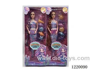 11-inch nine-jointed Mermaid Barbie