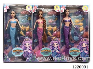 11 inch Mermaid Barbie with Lights