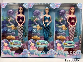 11-inch nine-jointed Mermaid Barbie