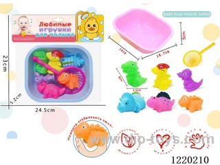 Vinyl Bathroom Toys (Russian language packaging)