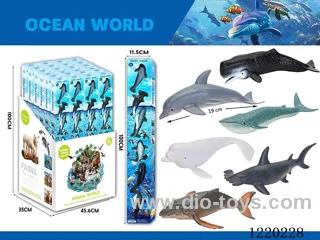 Marine Animal Set 24PCS