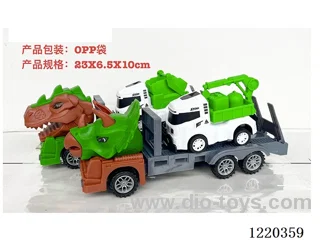 Inertia Dinosaur Trailer + Free Wheel Sanitation Vehicle