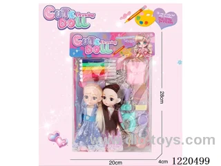 6inch Graffiti jointed/solid doll