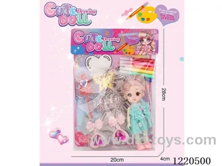 6inch Graffiti jointed/solid doll
