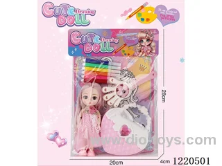 6inch Graffiti jointed/solid doll
