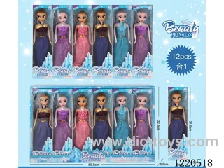 11.5 inch solid body/movable hand dolls 12PCS