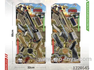 Battlefield Weapon Series (S1897 Shotgun with three kinds of bullets + Pistol *1 + Pan *1 + Knife *1)