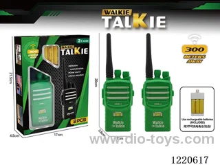 walkie-talkie included battery