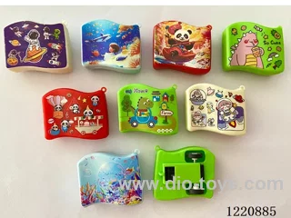 Printed Cartoon Pull Back Car