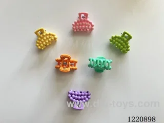 Small Bead Hair Clips