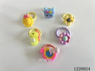 Cartoon Leather Band Ring