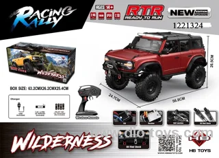 1:10 rc car  included battery in color box
