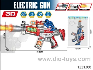 B/O GUN WITH LIGHT/MUSIC