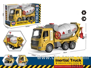 inertia/openable-door/mixer truck W L/M included 3*AG13