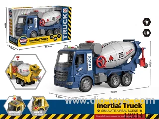 inertia/openable-door/mixer truck W L/M included 3*AG13