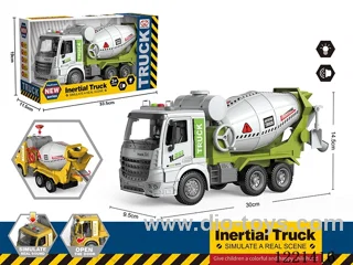 inertia/openable-door/mixer truck W L/M included 3*AG13