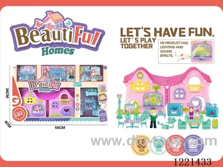 Villa set(with light and music not included 2*AA)