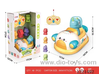 2ch rc vinyl car (changeable doll heads) with light