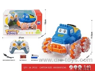 2.4G rc vinyl stunt car W L/M included battery