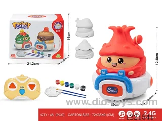 2.4G 3 styles painted 3ch rc vinyl car W L/M