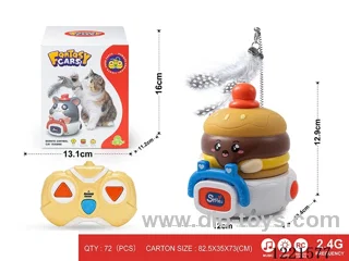 2.4G 3ch rc vinyl car W L/M