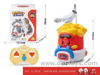 27MHZ 2ch rc vinyl car with light