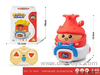 2.4G 3ch rc vinyl car W L/M
