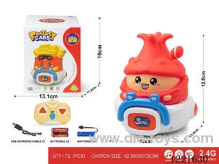 2.4G 3ch rc vinyl car W L/M included battery