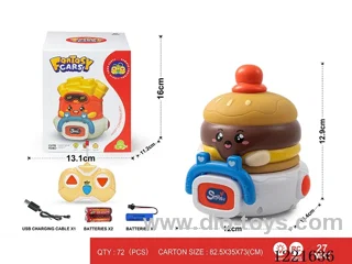 27MHZ 2ch rc vinyl car W L/M included battery