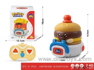 2.4G 3ch rc vinyl car W L/M