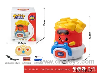 2.4G 3ch rc vinyl car W L/M included battery