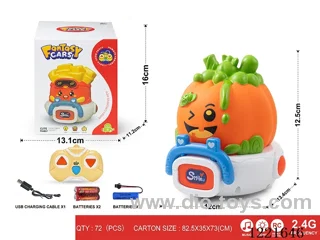 2.4G 3ch rc vinyl car W L/M included battery