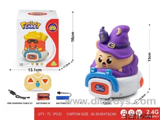 2.4G 3ch rc vinyl car W L/M included battery