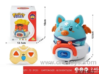 2.4G 3ch rc vinyl car W L/M