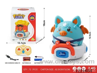 2.4G 3ch rc vinyl car W L/M included battery