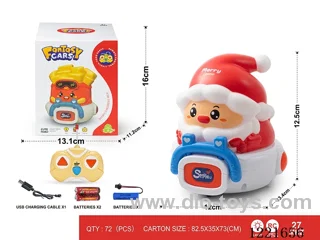 27MHZ 2ch rc vinyl car W L/M included battery