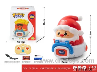 2.4G 3ch rc vinyl car W L/M included battery
