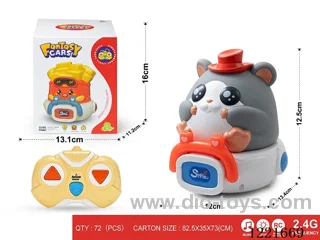 2.4G 3ch rc vinyl car W L/M