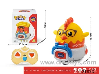 2.4G 3ch rc vinyl car W L/M