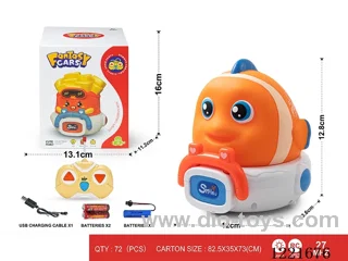 27MHZ 2ch rc vinyl car W L/M included battery